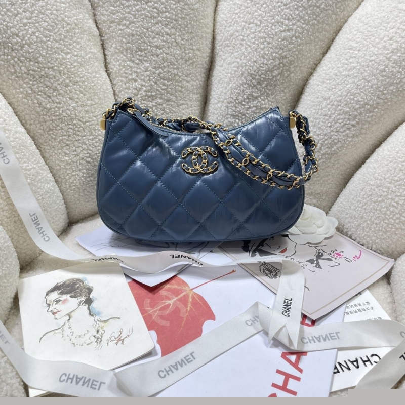 Ch*el top handle bags